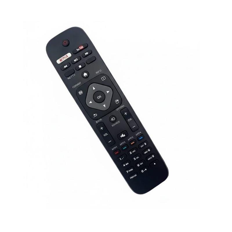 Controle Remoto TV Smart Compatível com Philips Botão Netflix Youtube