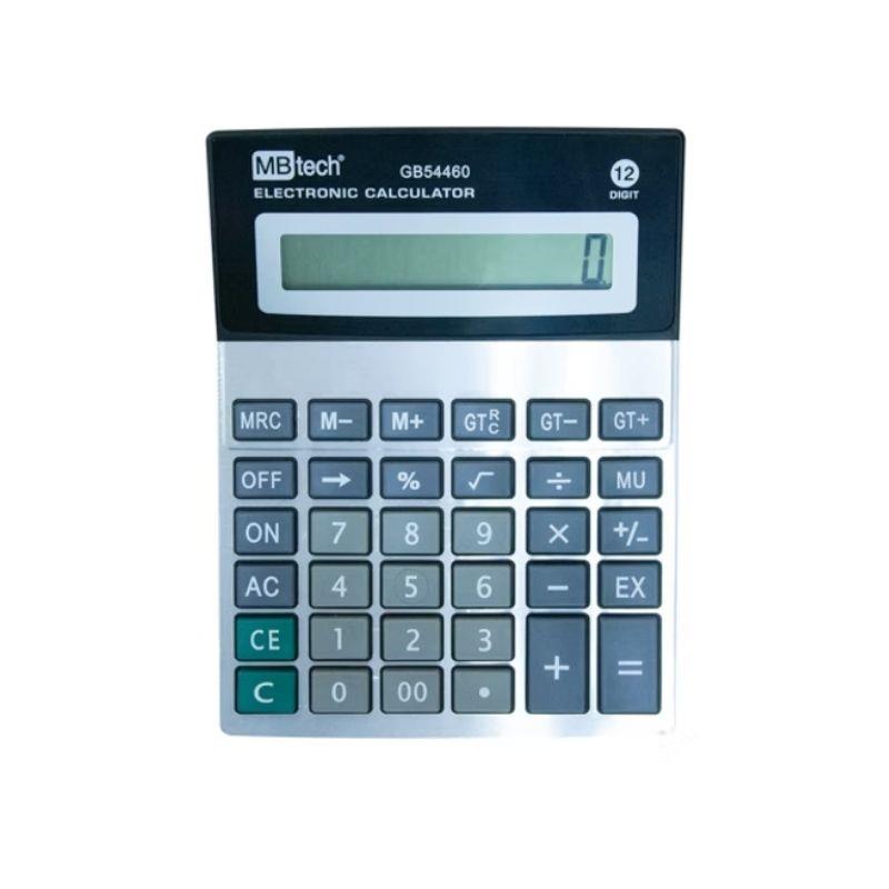 Calculadora Eletrônica 12 Dígitos GB54460 MBTech Prata