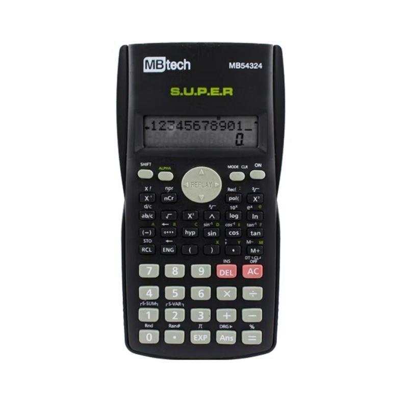 Calculadora Científica 2 Linhas GB54324 MBTech Preta