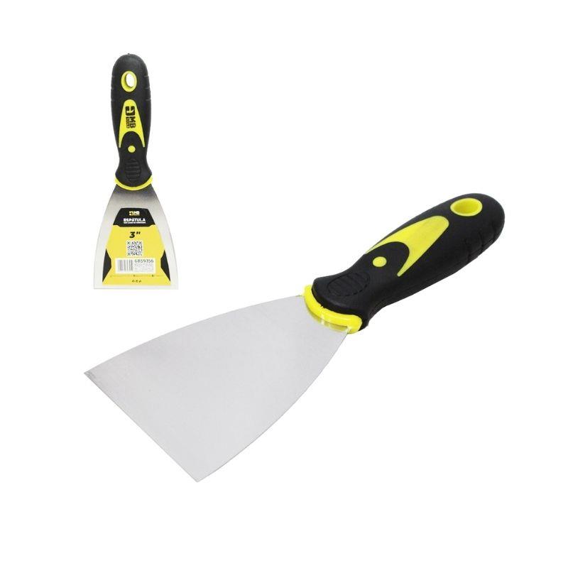 Espátula de Aço Cabo Emborrachado 3