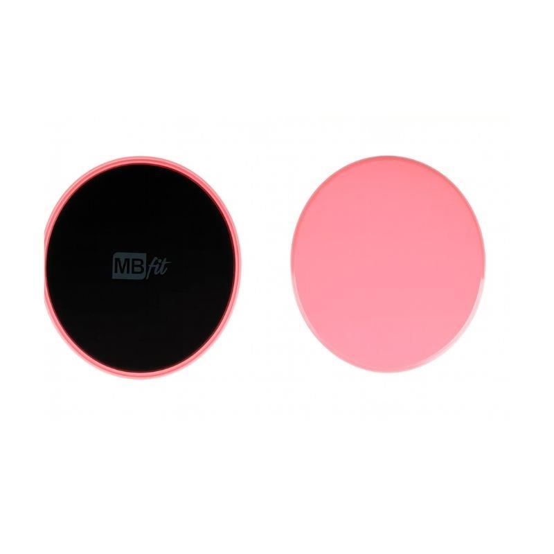 Disco de Deslizamento Funcional Slide até 130kg MB Fit Rosa