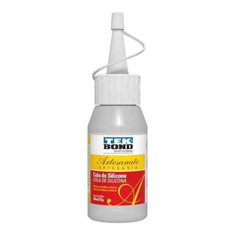 Cola de Silicone para Artesanato TekBond 25g/30ml