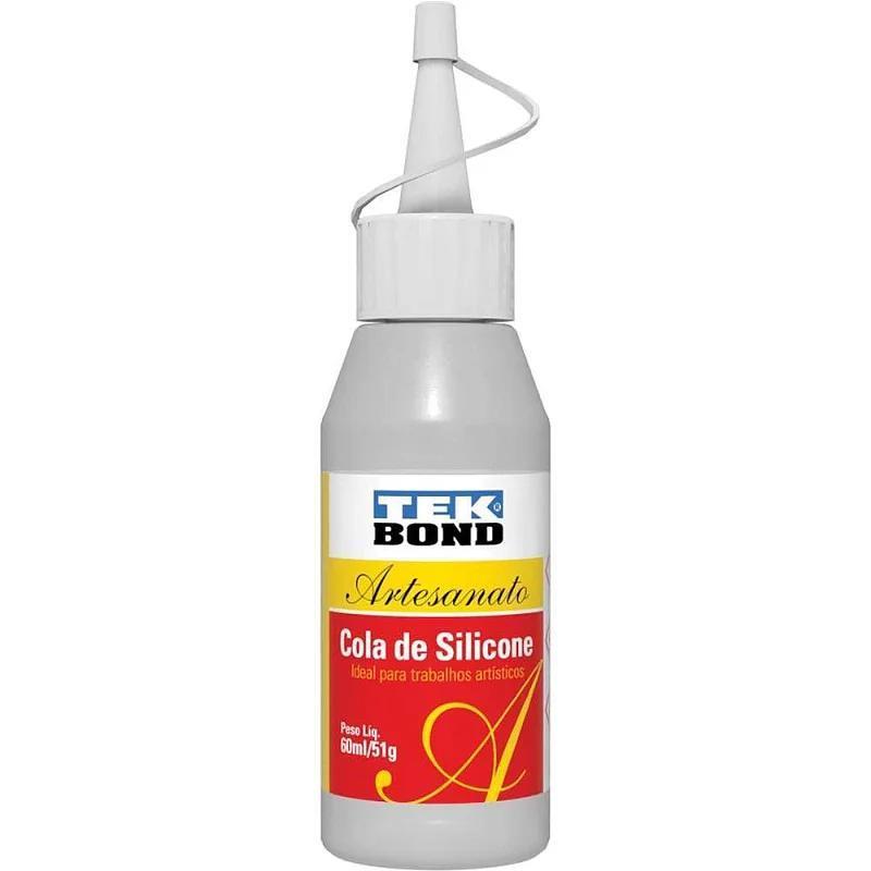 Cola de Silicone para Artesanato TekBond 51g/60ml