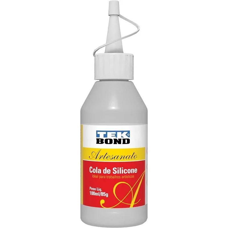 Cola de Silicone para Artesanato TekBond 85g/100ml