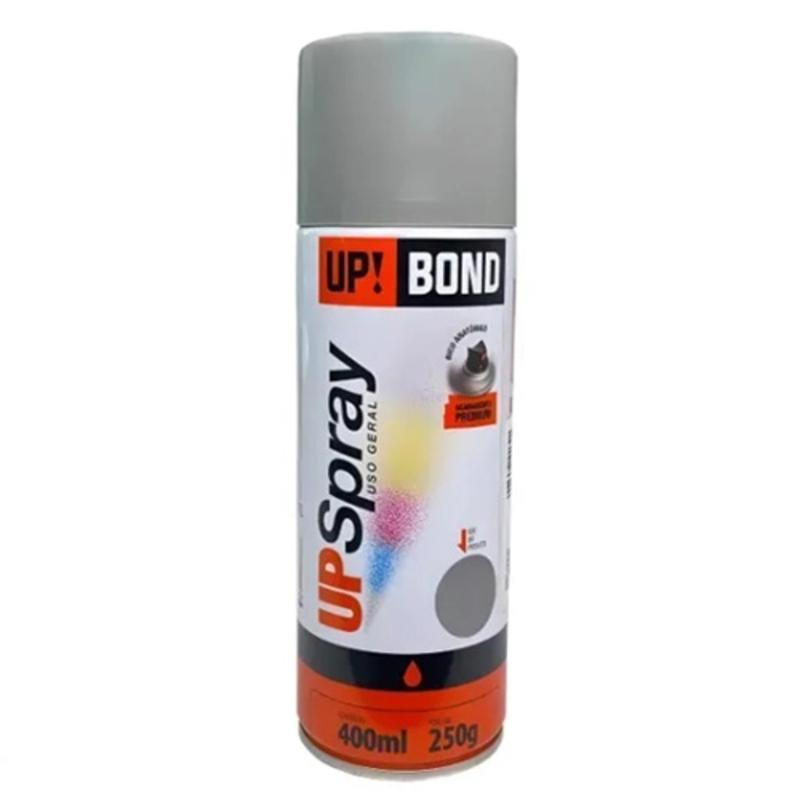 Tinta Spray para Uso Geral UP Bond 400ml - Primer Fundo Cinza