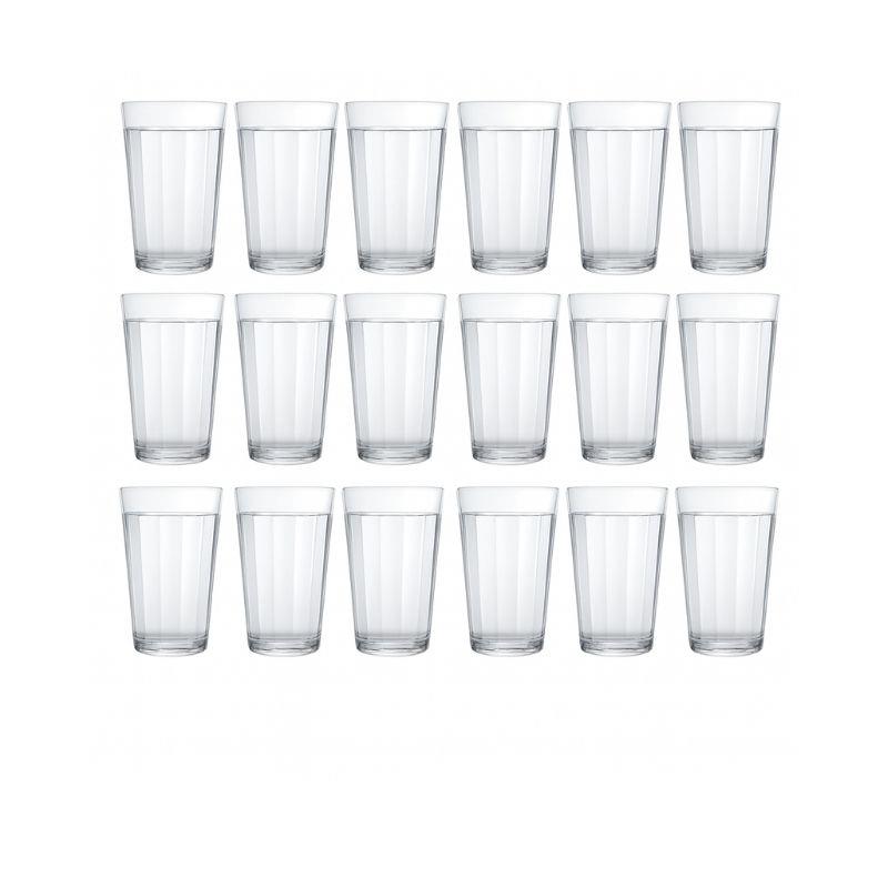 Kit 24 Copos Americanos Vidro 300ml Nadir - 24 Unidades