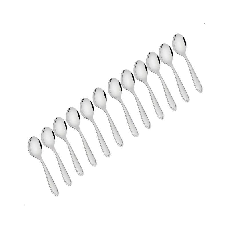 Kit 12 Colheres de Sobremesa Inox Laguna Tramontina - 12 Unidades