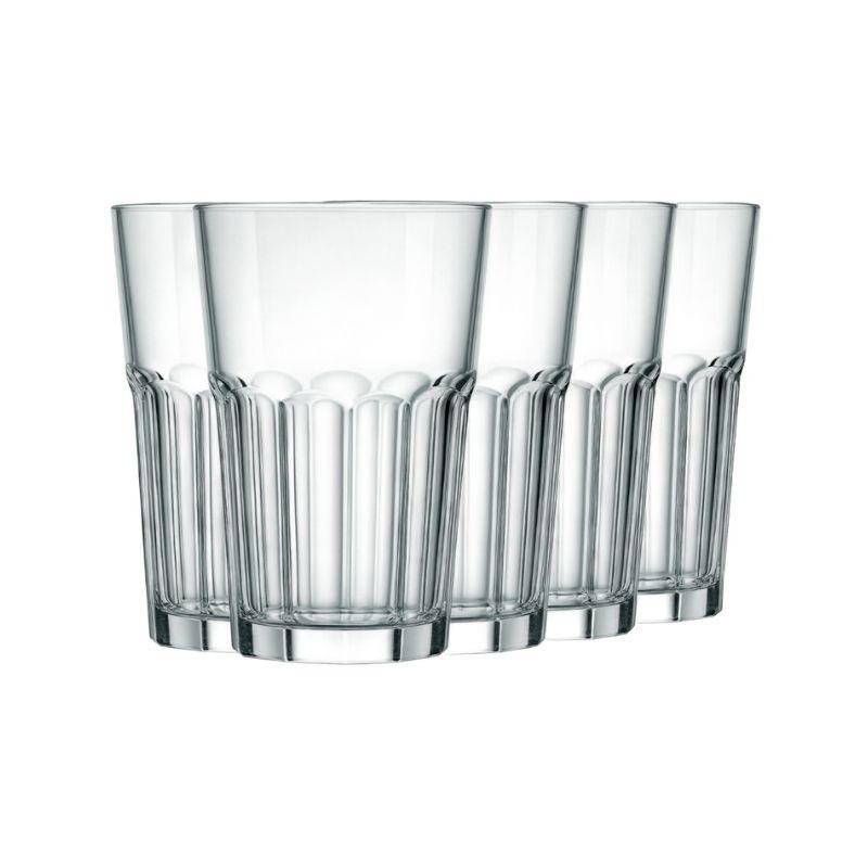 Kit 6 Copos Vidro Long Drink Bristol 340ml - 6 Unidades