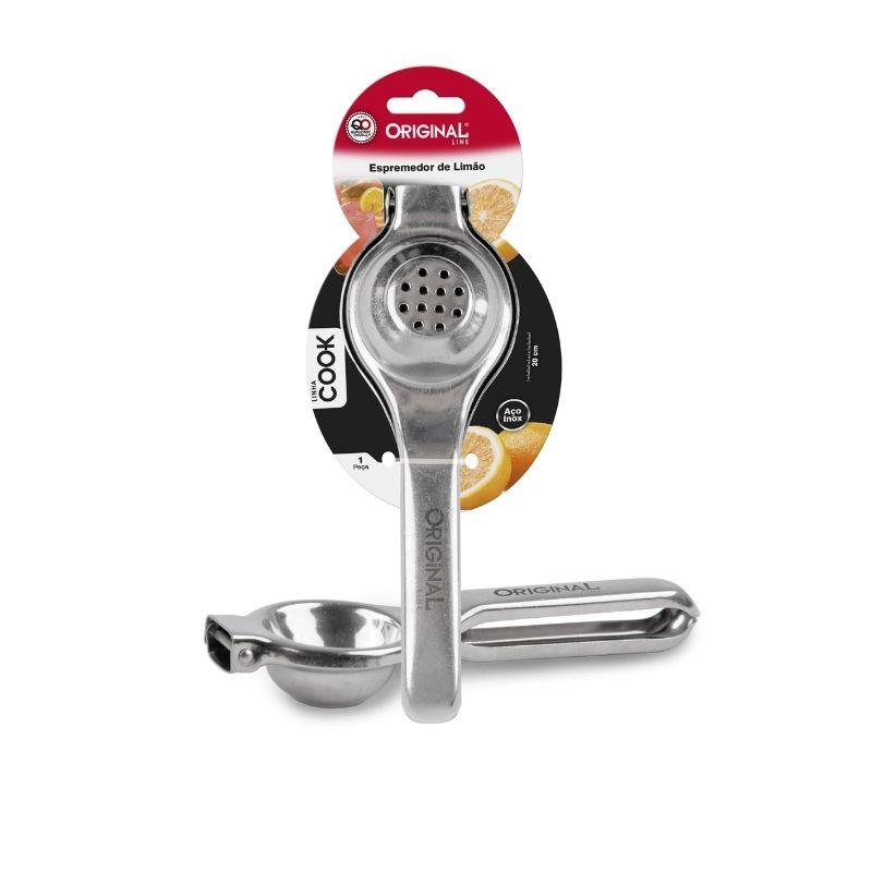 Espremedor de Limão Manual Aço Inox