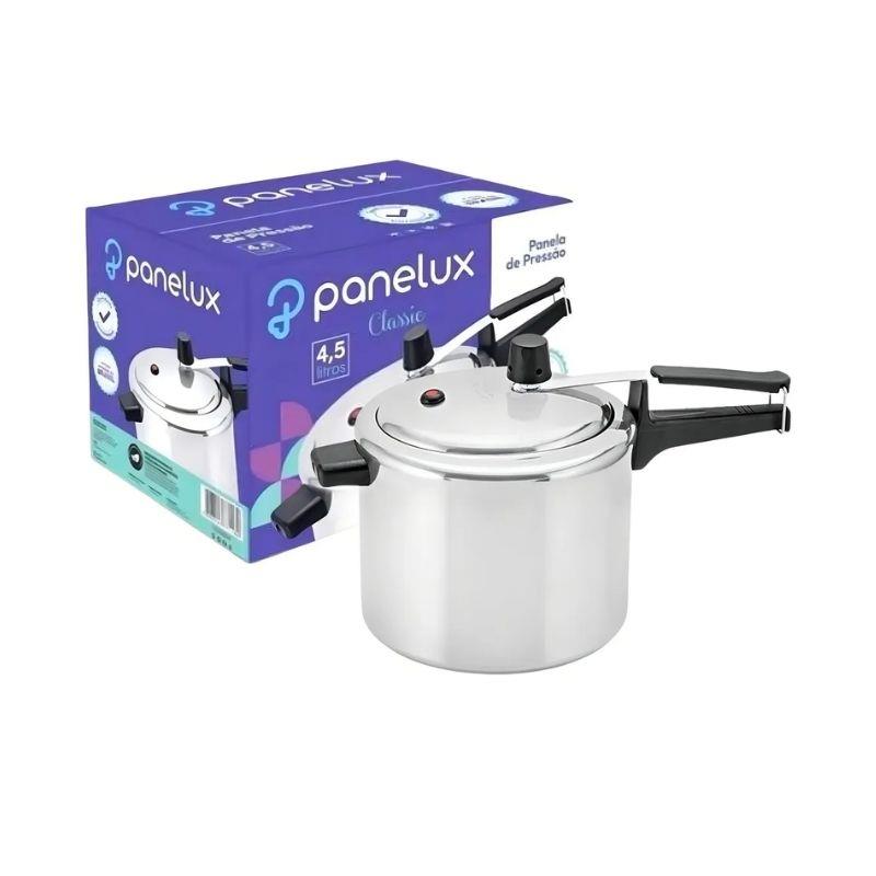 Panela de Pressão Alumínio Polido 4.5l Panelux