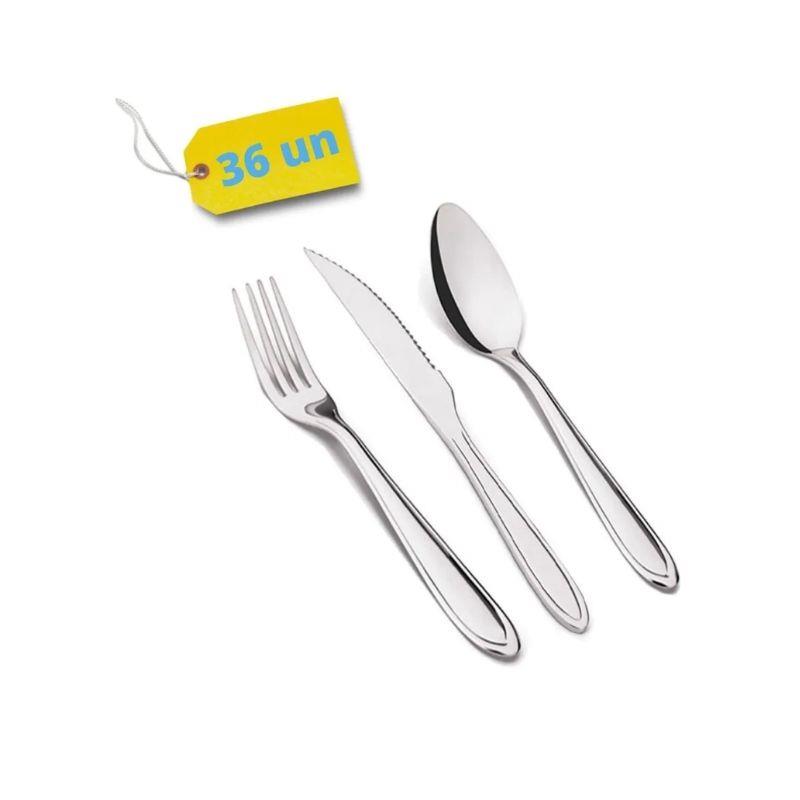 Faqueiro Buffet Inox - 36 Peças