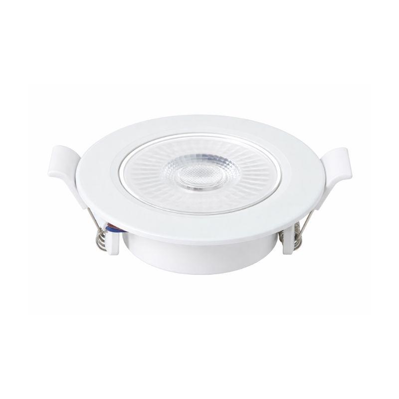 Spot Led Embutir Redondo 3W 6500K Blumenau Branco - Branco Frio