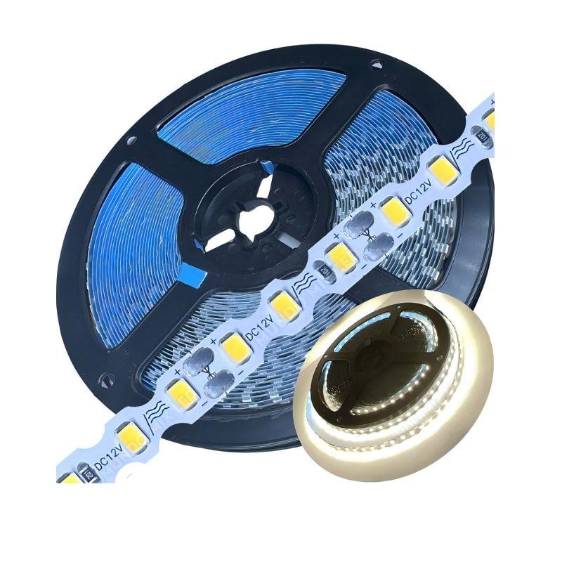 Fita Led Dobrável 2835 12V 4000K IP65 50m Zem - Branco Neutro