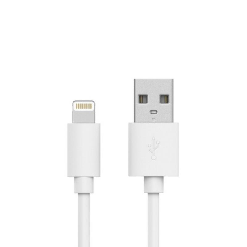 Cabo USB A x Lightning 1m - Branco