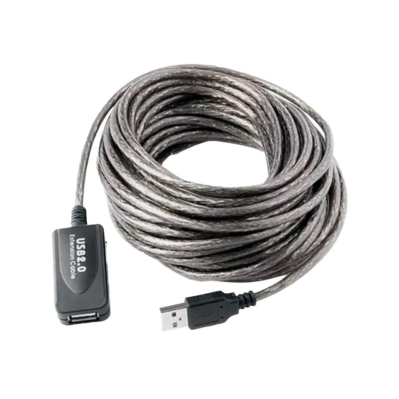 Cabo USB 2.0 Macho x USB 2.0 Fêmea Ativo 5m