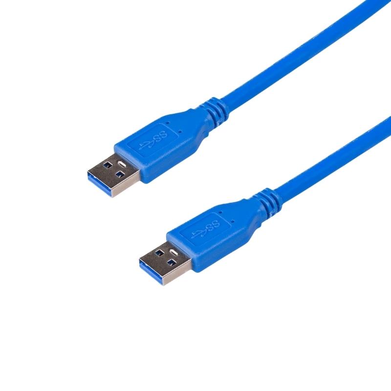 Cabo USB 3.0 Macho x USB 3.0 Macho 1.5m - Azul