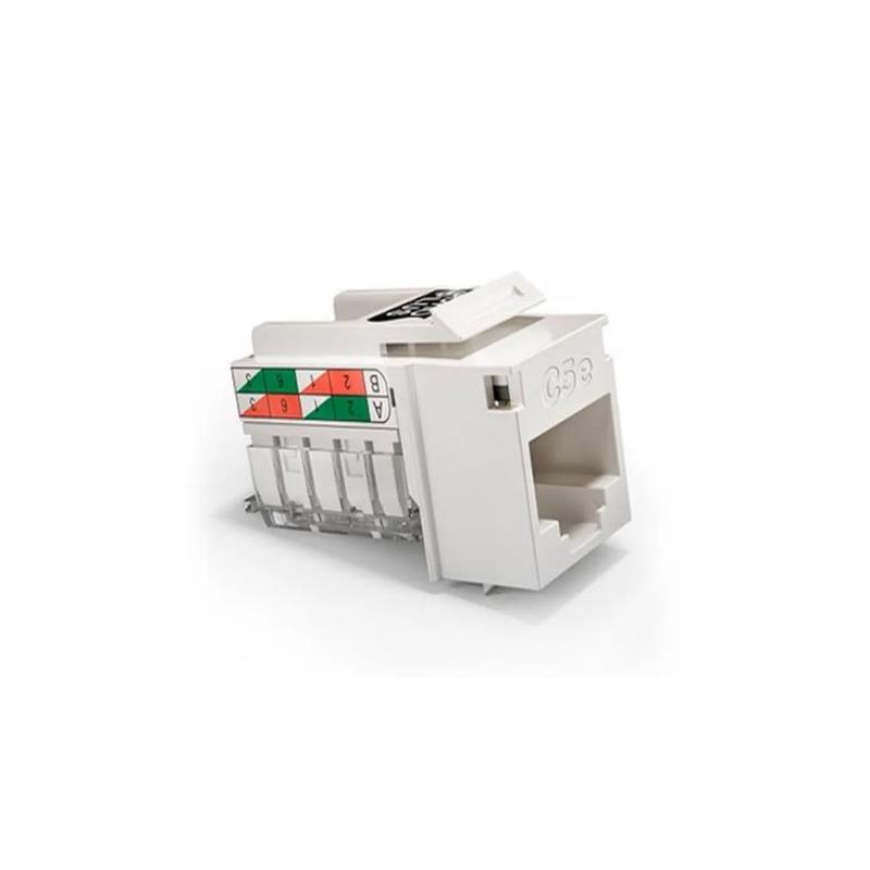Conector RJ45 Fêmea 90º Keystone CAT5e Furukawa Soho Plus