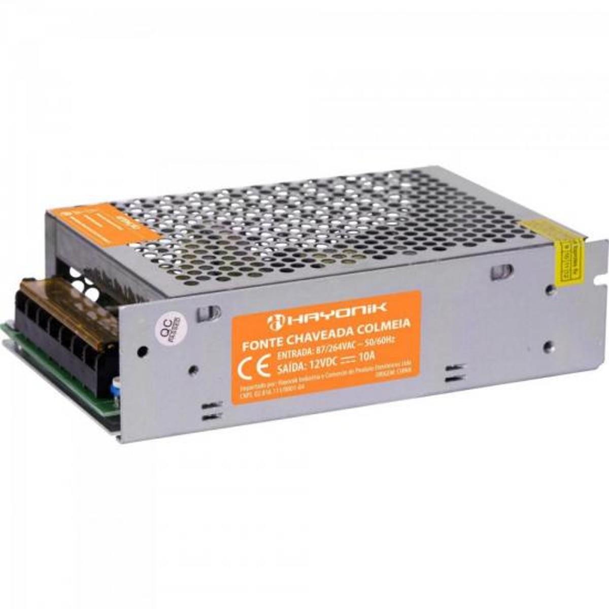 FONTE COLMEIA 10A FTC1210 BIV HAYONIK EZ