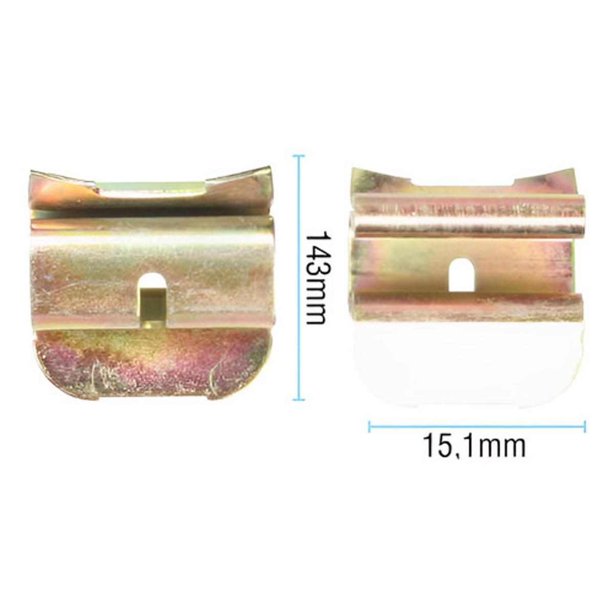Grampos Fixacao 15,1x14,3mm Uso Geral