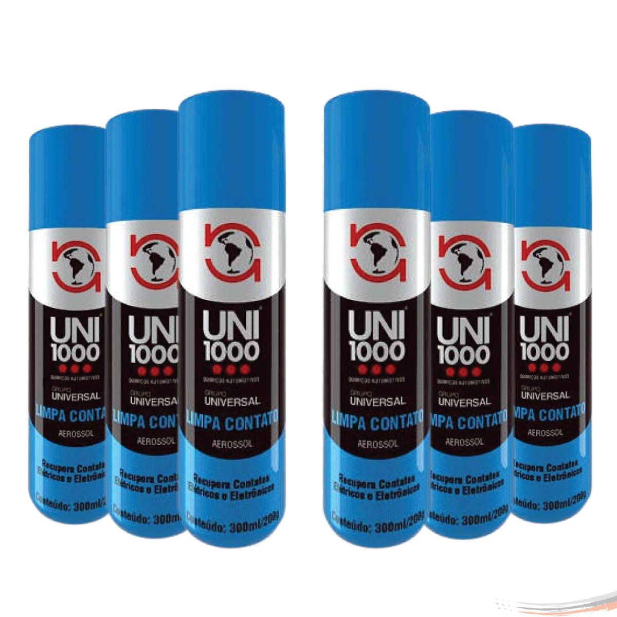Limpa Contato Elétrico E Eletrônicos Spray 300 Ml 6 Unidades - UN / 6