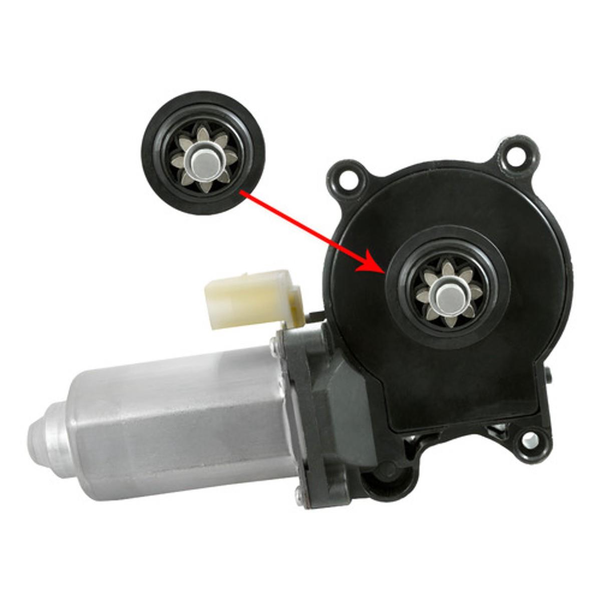 Motor Maq Vidro Ele Bosch 8 Dentes Dir