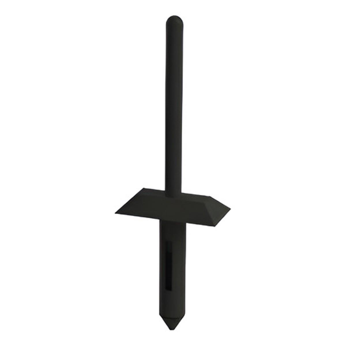 Rebite Pop Nylon Corpo 4x19mm Cabeça 15,5x2,5mm