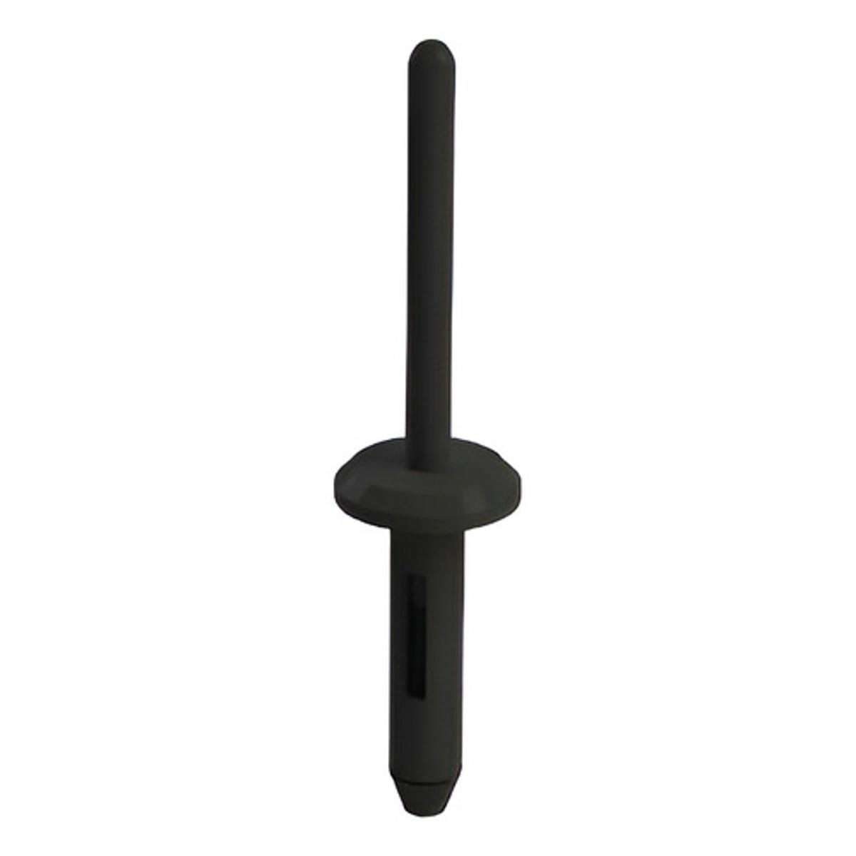 Rebite Pop Nylon Corpo 5x25,5mm Cabeça 12,3x2mm