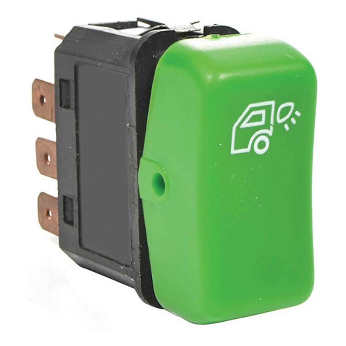 Tecla Acionadora Luz Externa Cabine Caminhões Mercedes