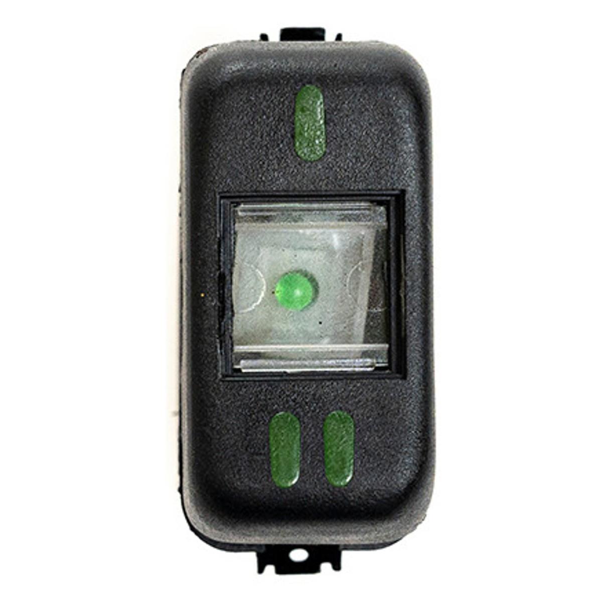 Tecla Simples Preta 8 Pinos 24v Mb Actros 08a12