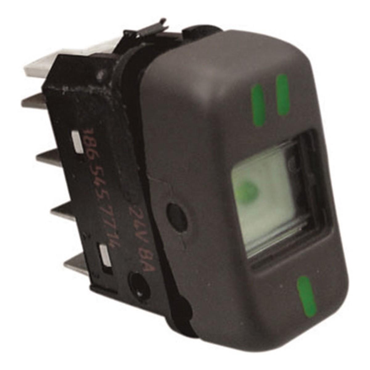 Tecla Simples Marrom 8pin 24v Mb Actros 08a12