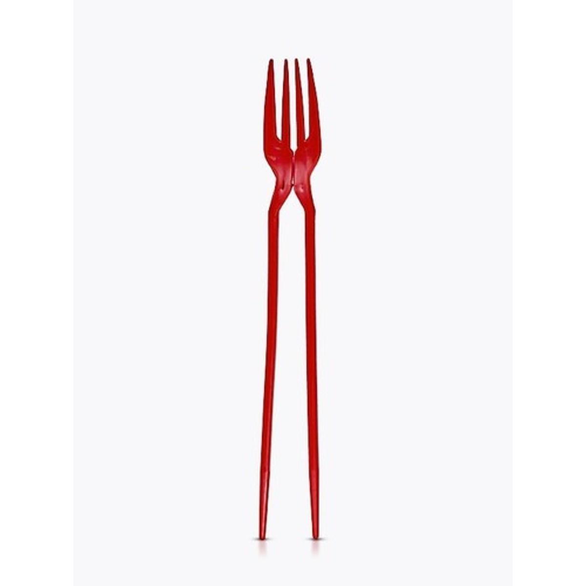 Garfoshi Plastilania Com 200 Unidades Vermelho