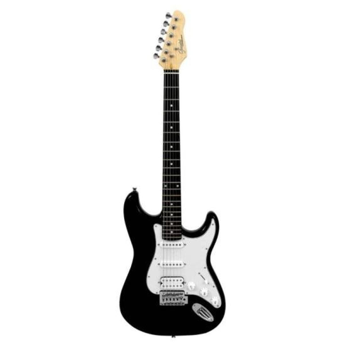 Guitarra GIANNINI Strato 1H2S G-101 Preta