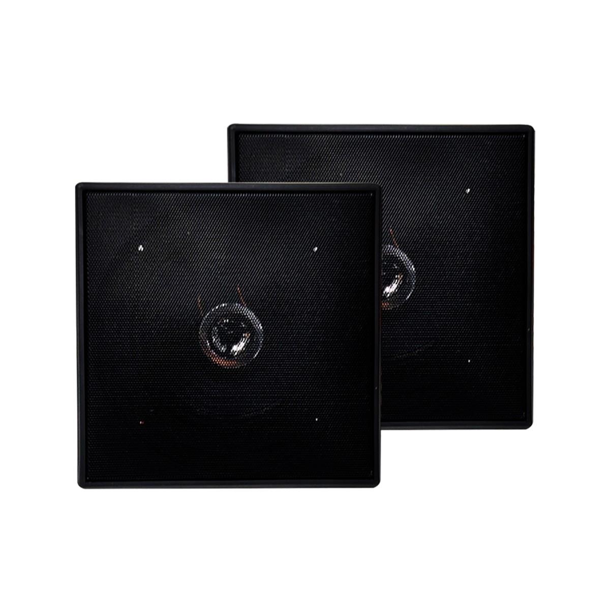 Kit Arandela Coax Ial Gp 70w 8r Quadrada Pt Leson