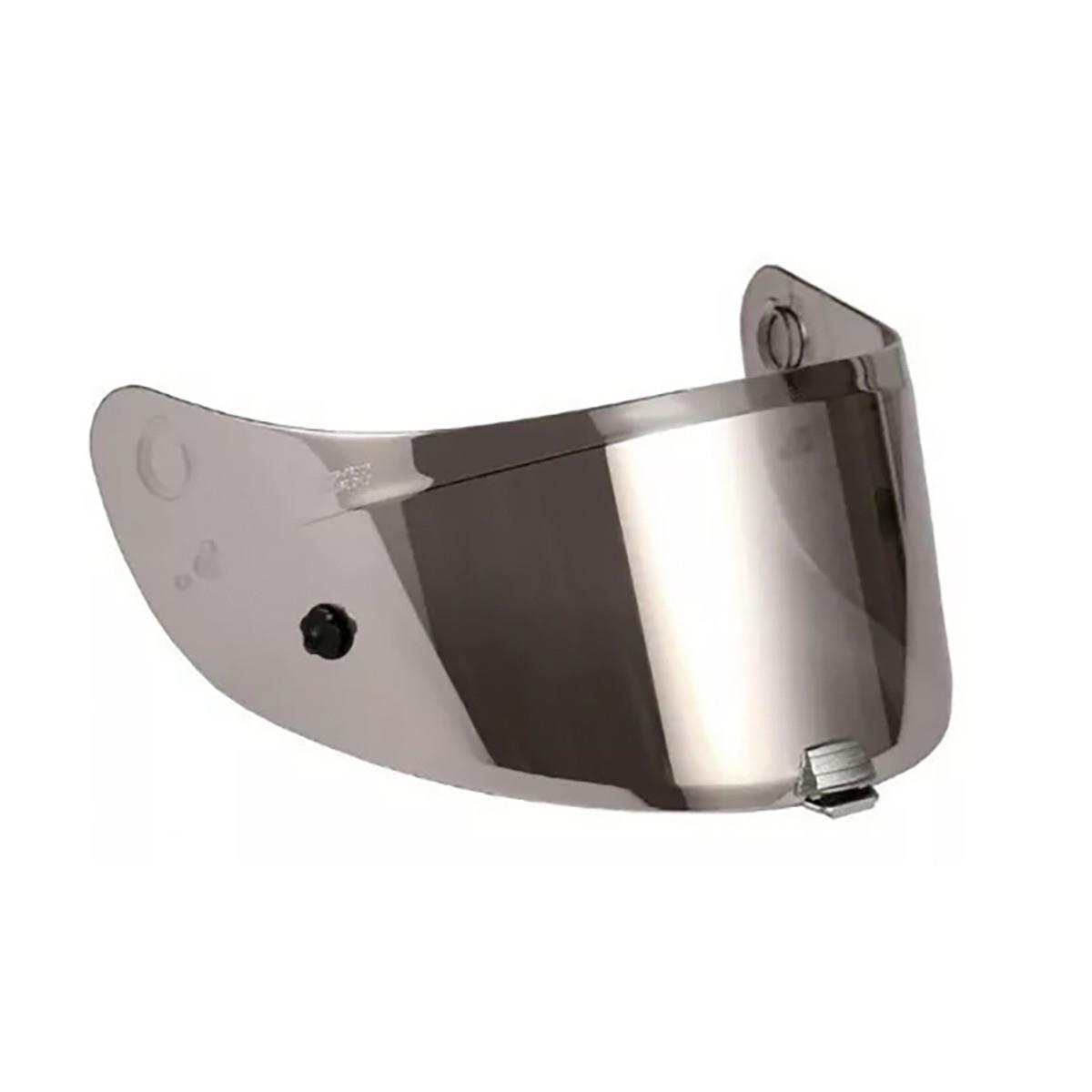 Mascara De Proteção Viseira Prata Iridium Anti-emb. Hjc Modelo Rpha 11