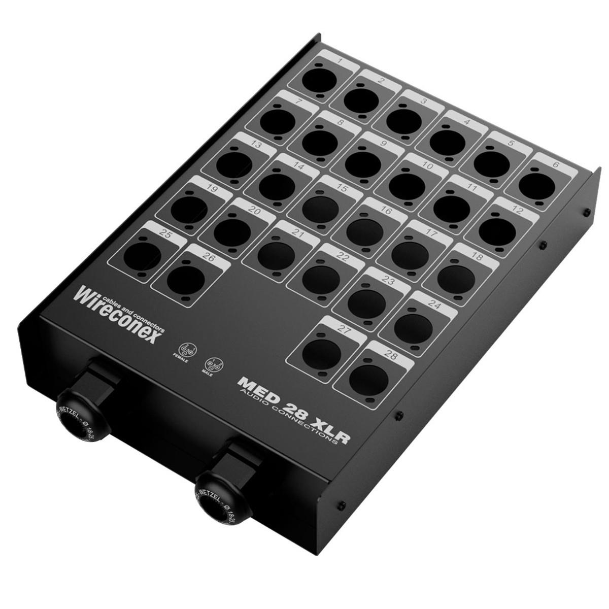 Painel Multicabo 28 Vias Sem Conector Medusa Wireconex