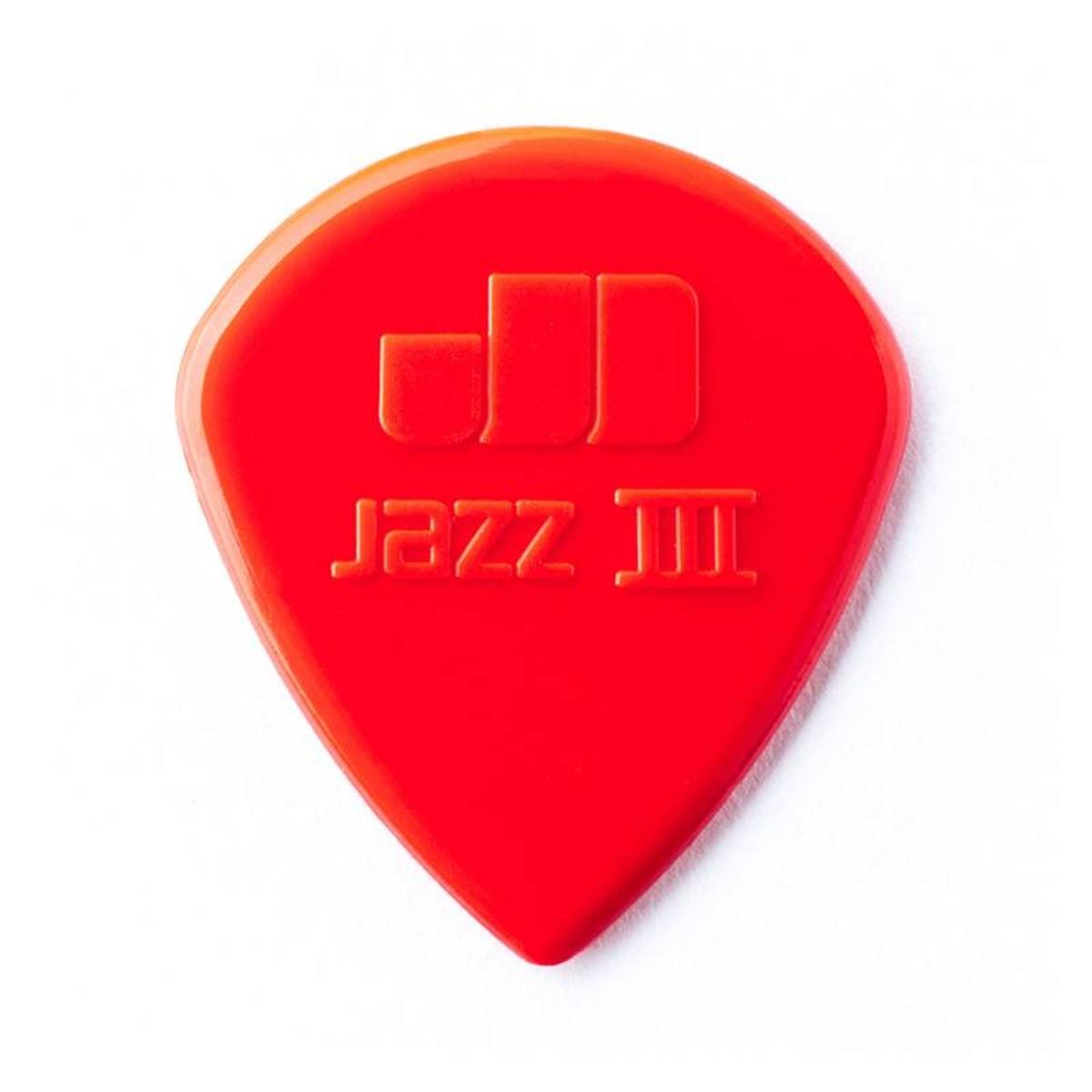 Palheta Nylon Jazz Iii Vermelha Pct C/4 Un 47r3n Dunlop (1827)