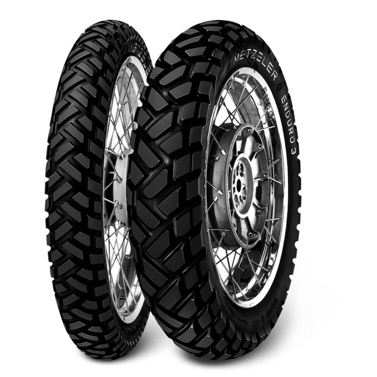 Pneu Metzeler 120/80-18 62s (tt) Dp Enduro3 Sahara (t)