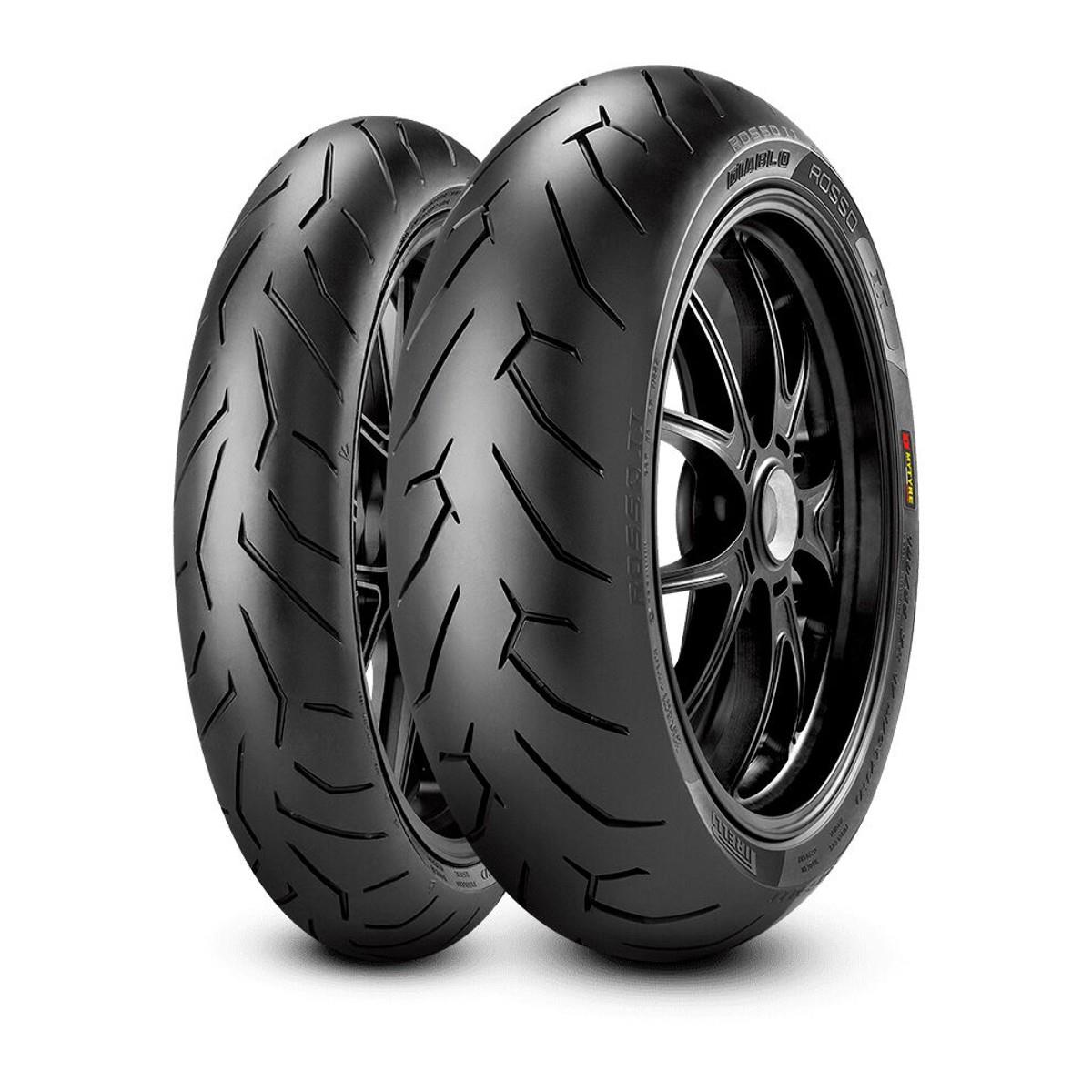 Pneu Pirelli 0061 180/55zr17 Diablo Rosso Ii (tl)  (73w) (t)