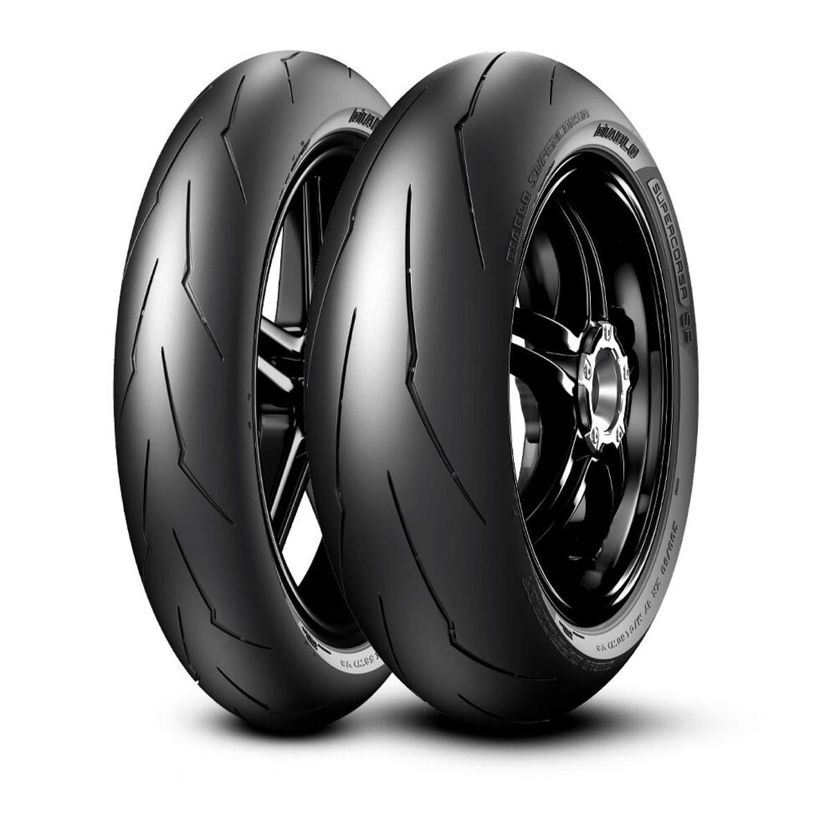Pneu Pirelli 180/55zr17 Diablo Supercorsa Spv3 Tl (73w) (t)