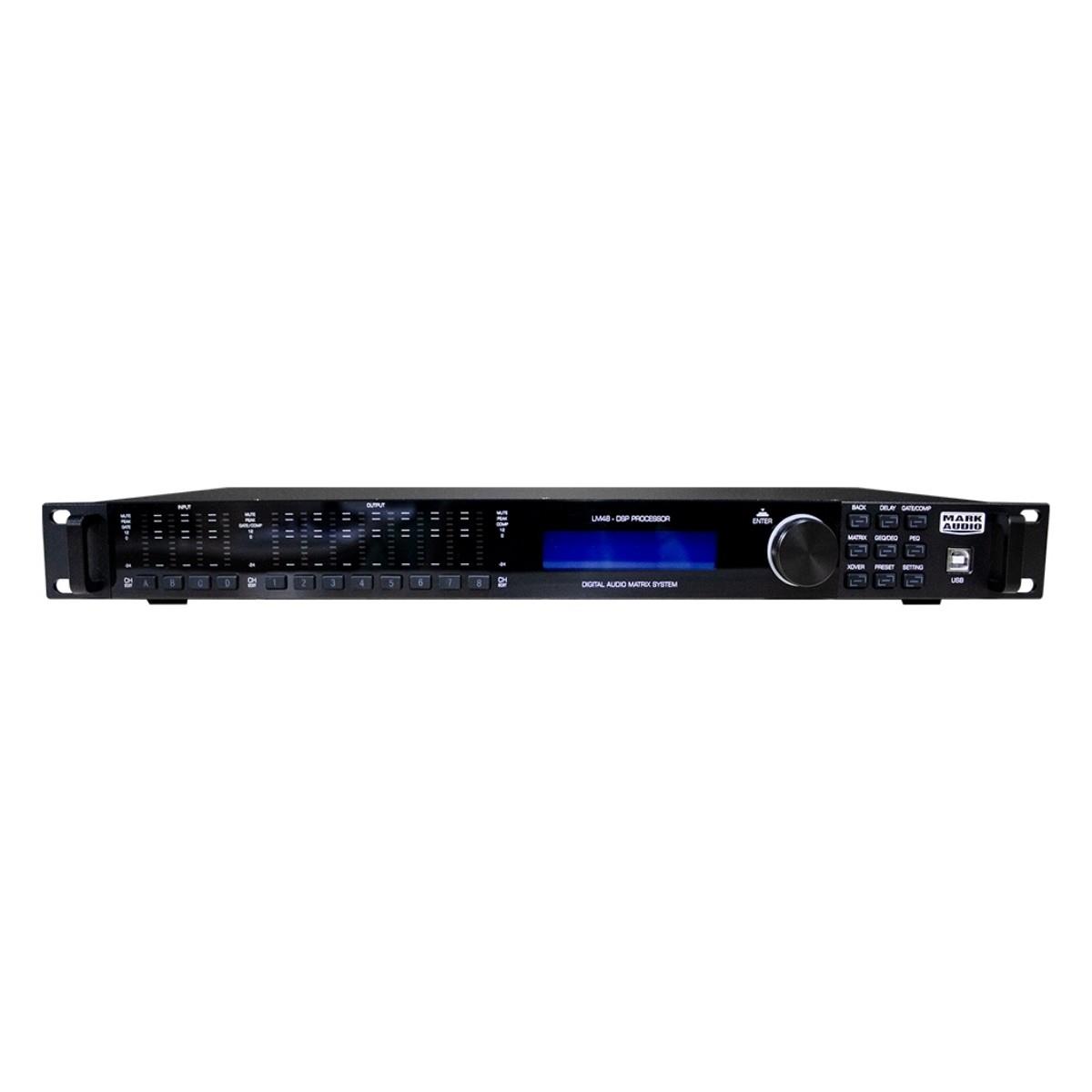 Processador Dsp 4x8 Lm-48 Mark Audio