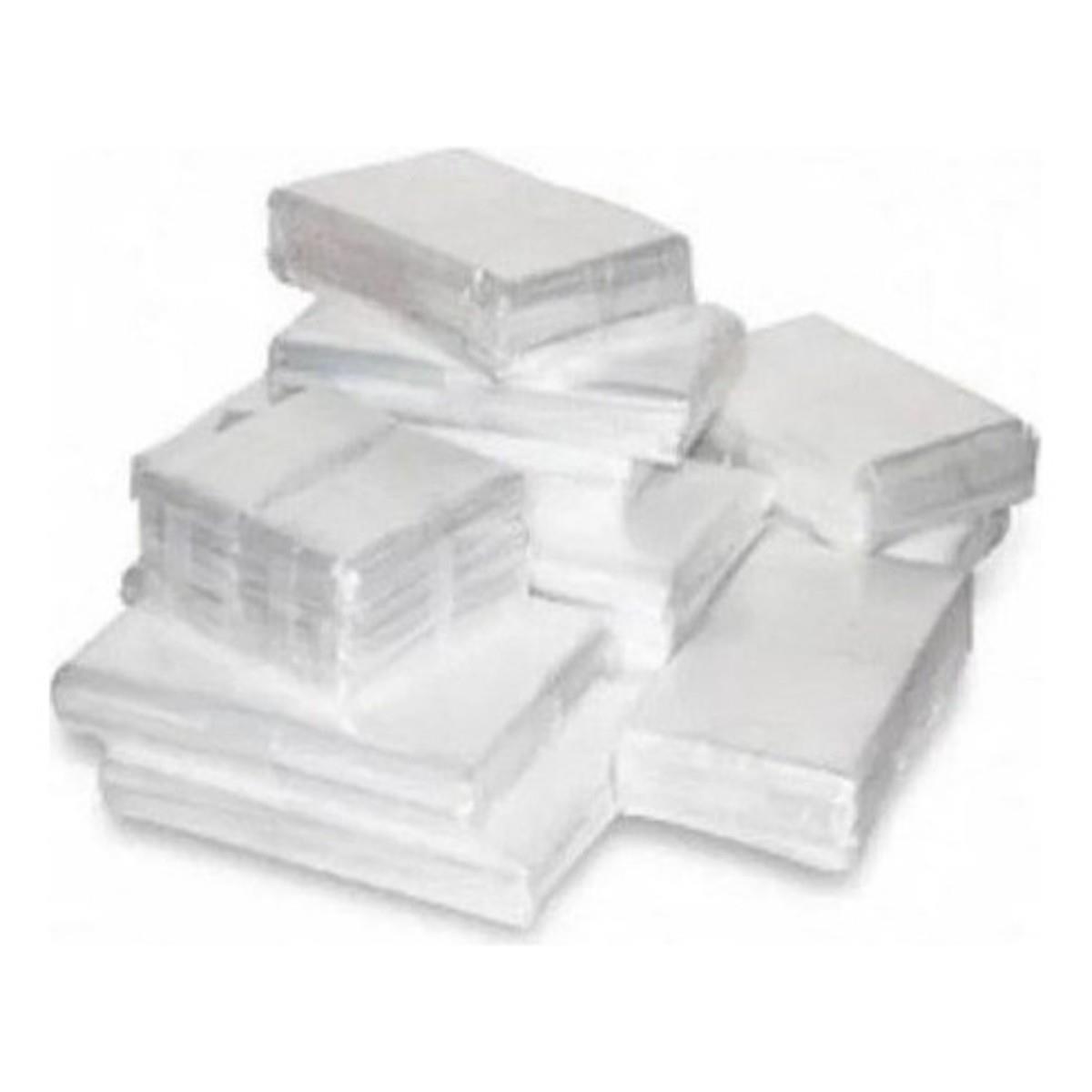 Saco Plástico Transparente 80x90 Esp.0,10 Polietileno 5kg