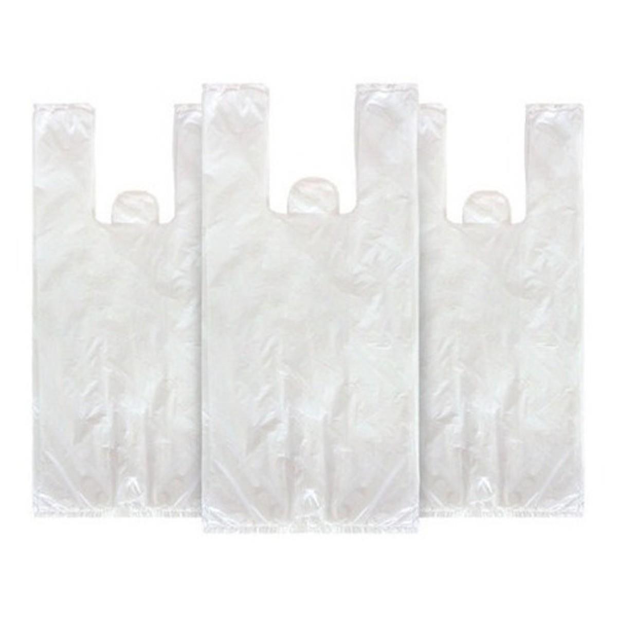 Sacola Plástica Reciclada 40x50 Branca 10kg