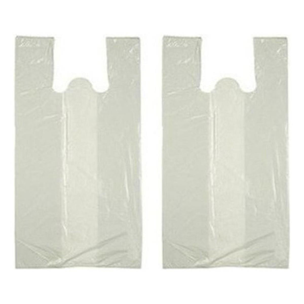 Sacolas Plasticas Branca Reciclada Recuperada 60x80 Com 10 Kg