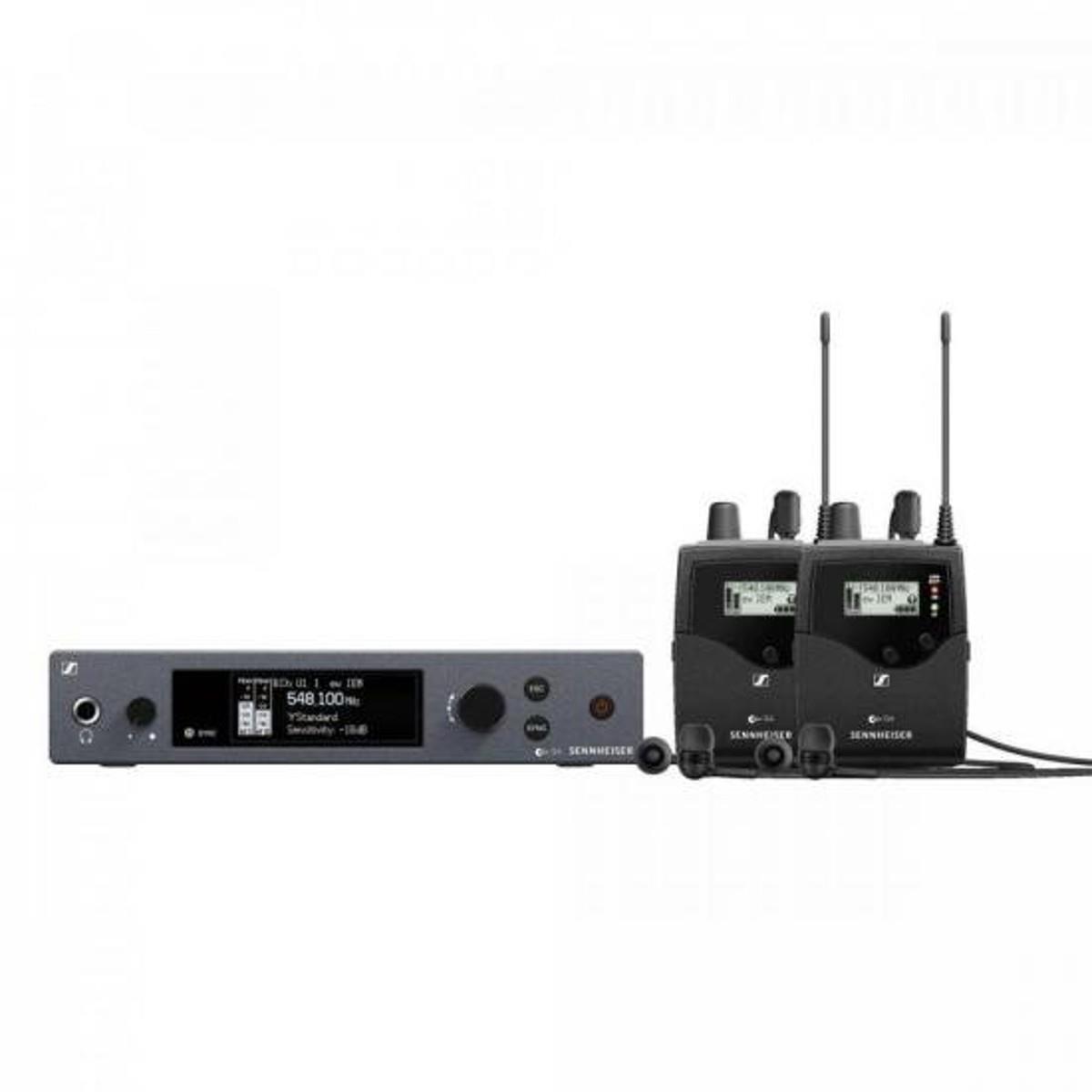 Sistema De Monitoramento Sennheiser EW IEM G4-TWIN-G Sem Fio Antigo