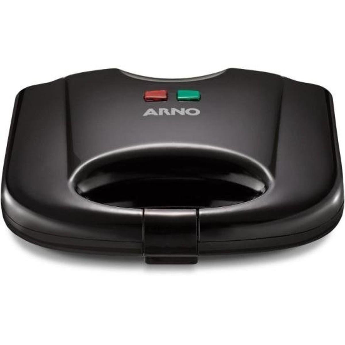 Sanduicheira e Grill Arno Sacb Antiaderente Preta 220v