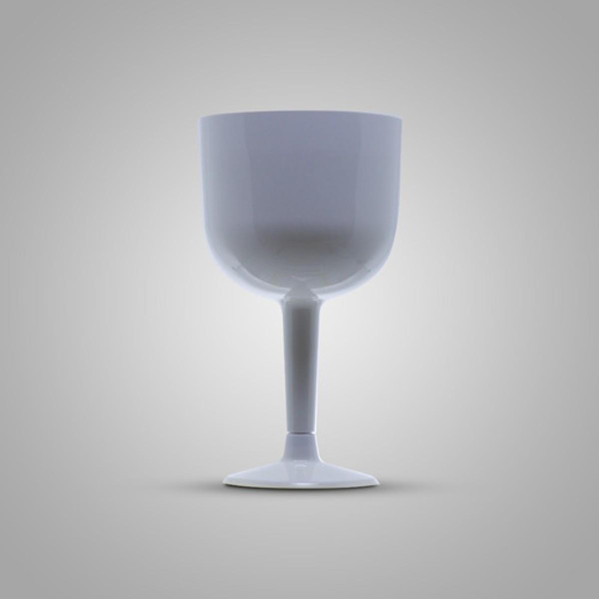 Taça Pit 500 Gin 16 Unidades 500ml Acrilico Cinza