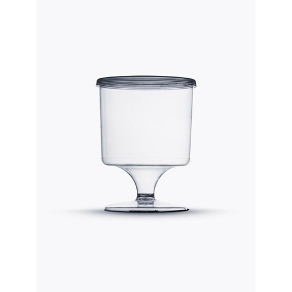 Taça Pit 150 C/ Tampa Cristal Com 20 Und