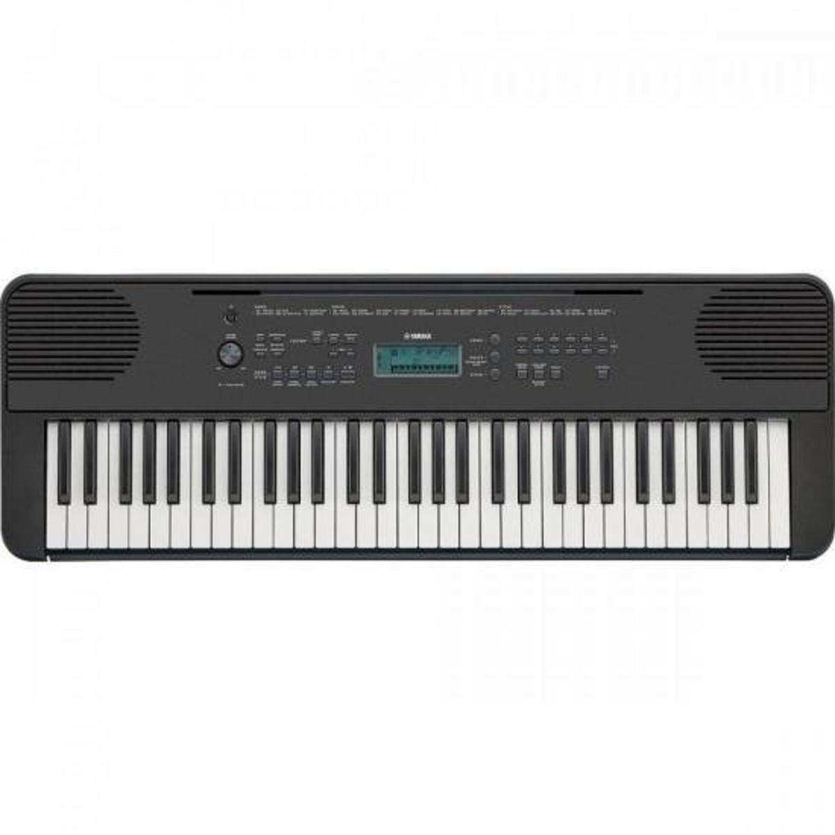 Teclado Yamaha PSR-E360 Arranjador Preto