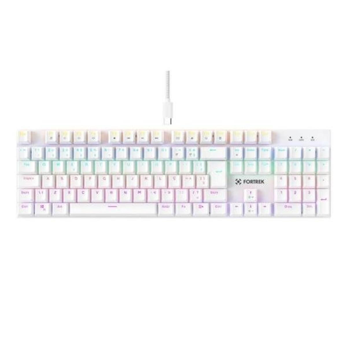 Teclado Gamer Mecânico Fortrek Gravity 100 Fullsized Switch Outemu Red W