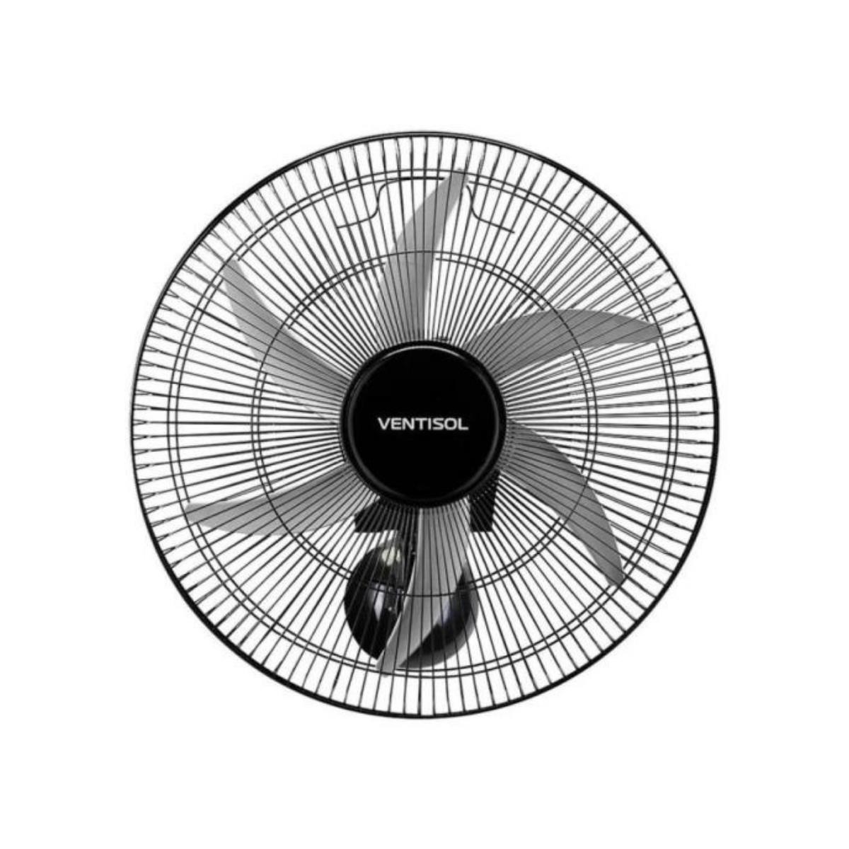Ventilador de Parede Ventisol Turbo 6 Steel 50cm Bivolt